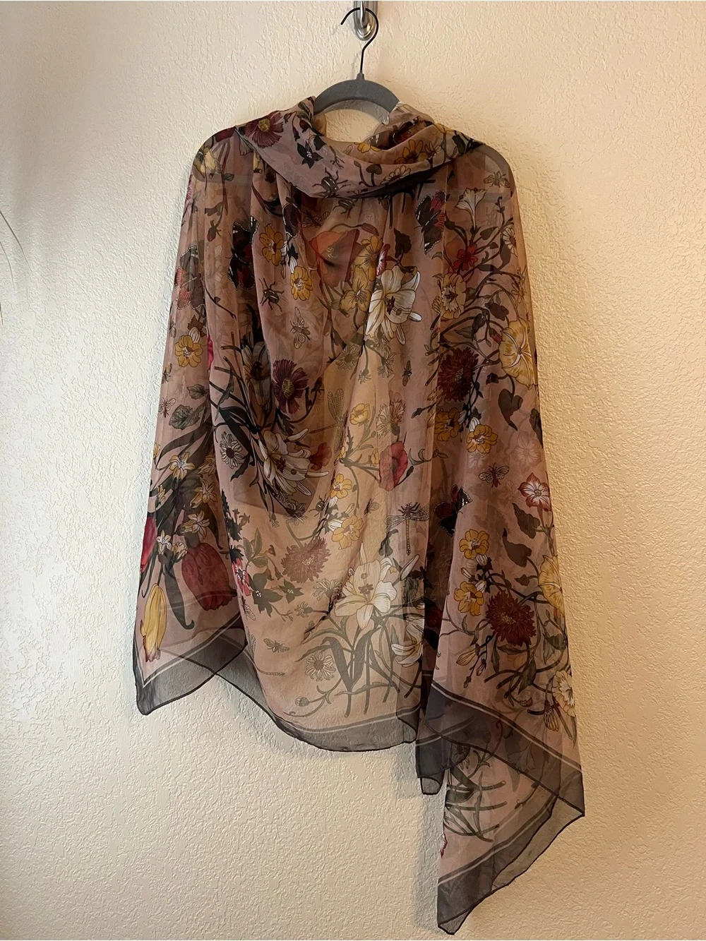 100% Silk Scarf/Wrap/Shawl
